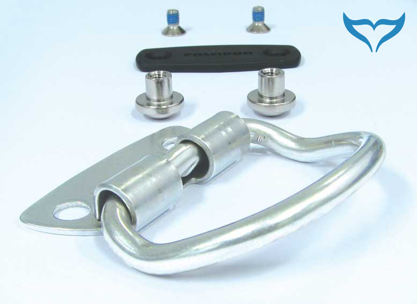 Poseidon BeSea D-Ring Kit gekröpft 40cc Zubehör Advance Harness Jacket D Ring Ne – Bild 2