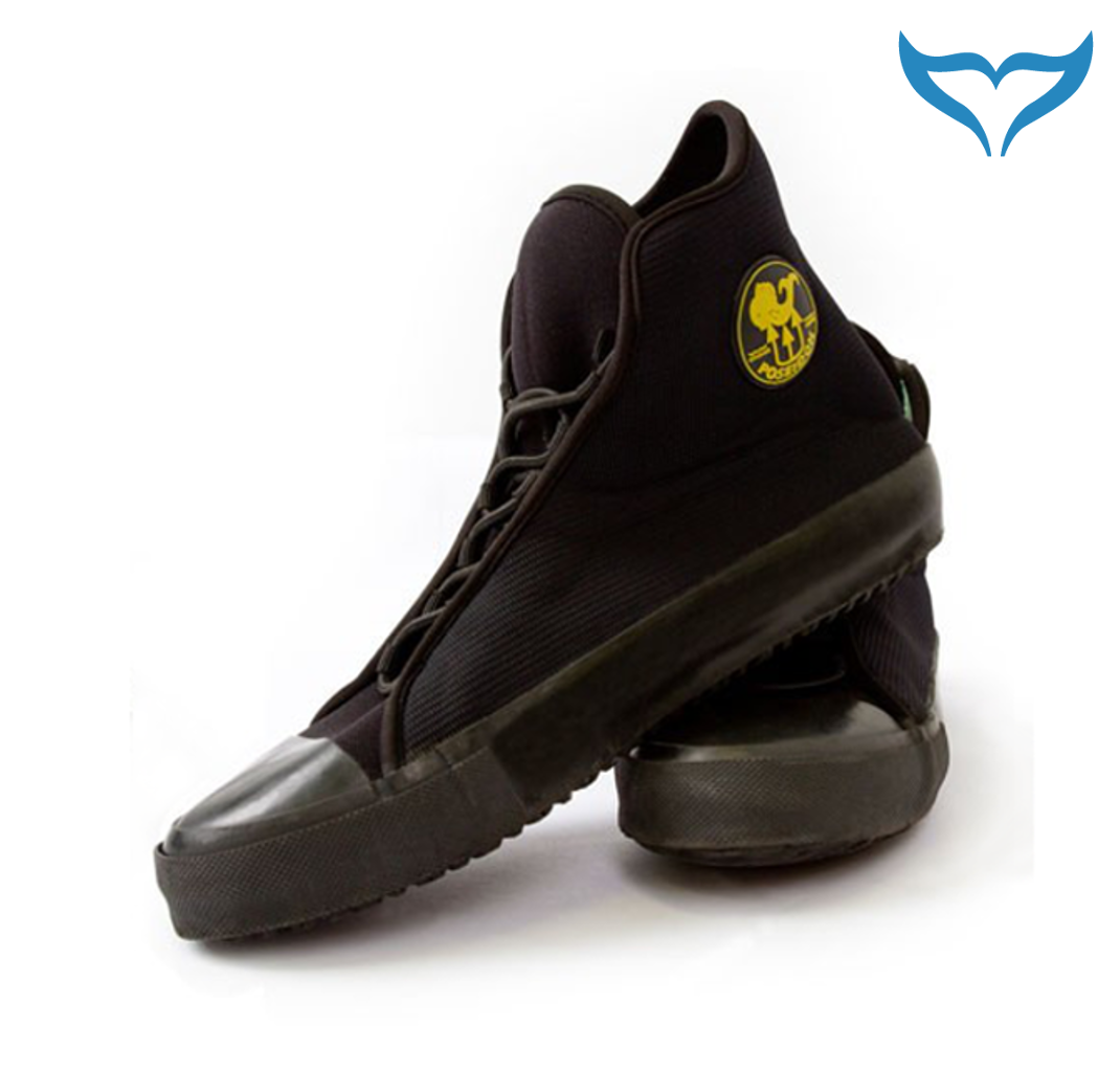 Poseidon One Shoe Füsslinge Tauchfüßlinge Neopren Reißverschluss Unisex Schuhe N – Bild 4