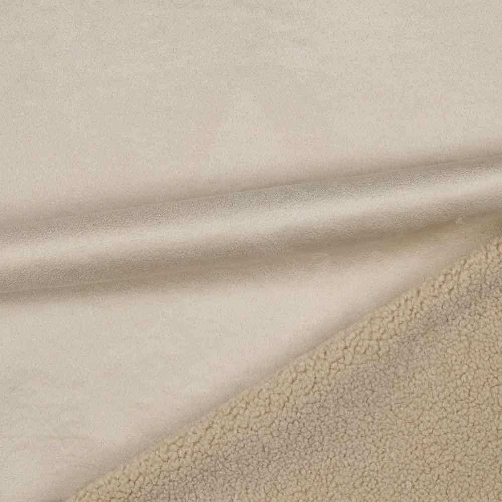 Double Face Teddy – Waschleder – Beige