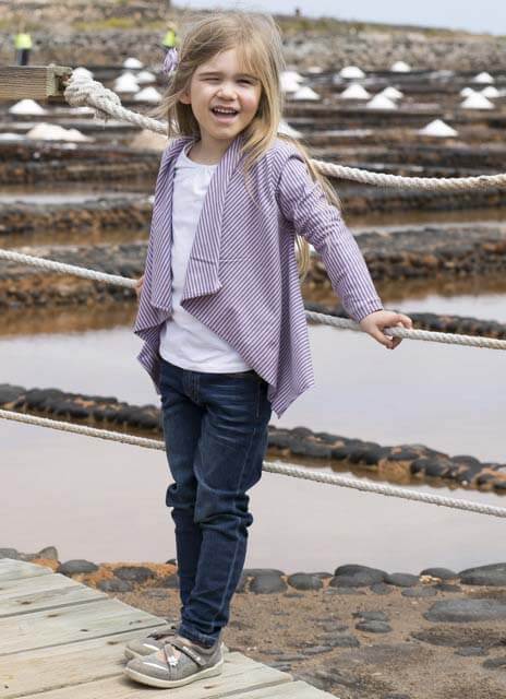 Cardigan, legere Jacke “DELIA” – Schnitt & E-Book, Gr. 110 – 152 – Bild 3