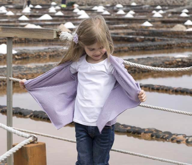 Cardigan, legere Jacke “DELIA” – Schnitt & E-Book, Gr. 110 – 152 – Bild 4