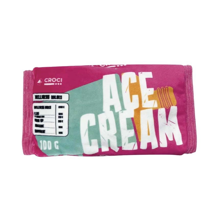 Hundespielzeug – Ace Cream (weicher Plüsch, knisternde Eiscremeverpackung, Kauspielzeug aus Hartplastik), 20cm – Bild 4