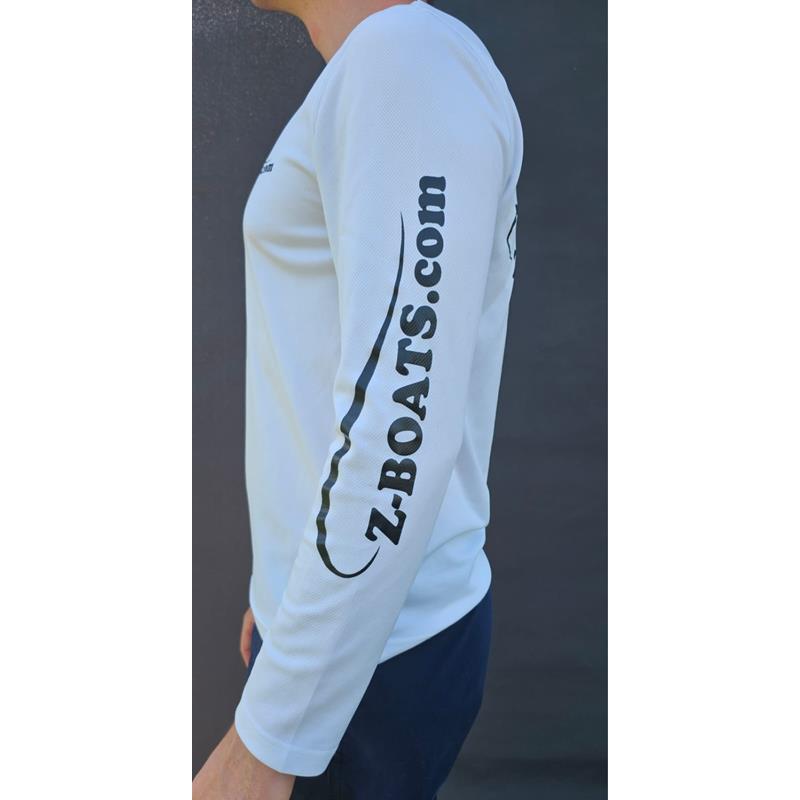 Z-BOATS BOATING Longsleeve white – Bild 3