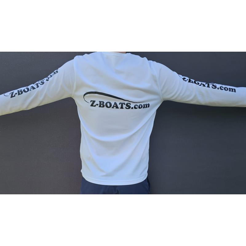Z-BOATS BOATING Longsleeve white