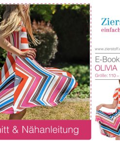 Kleid, Petticoatkleid “OLIVIA”, Schnitt & E-Book, Gr. 110 – 152 [Digital]