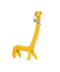 LABONI Greta Giraffe, 40cm (reine Baumwolle, mit Naturfarben eingefärbt)