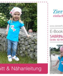 Shirt “SABRINA”, Gr. 62 – 104, Kurz & Langarm