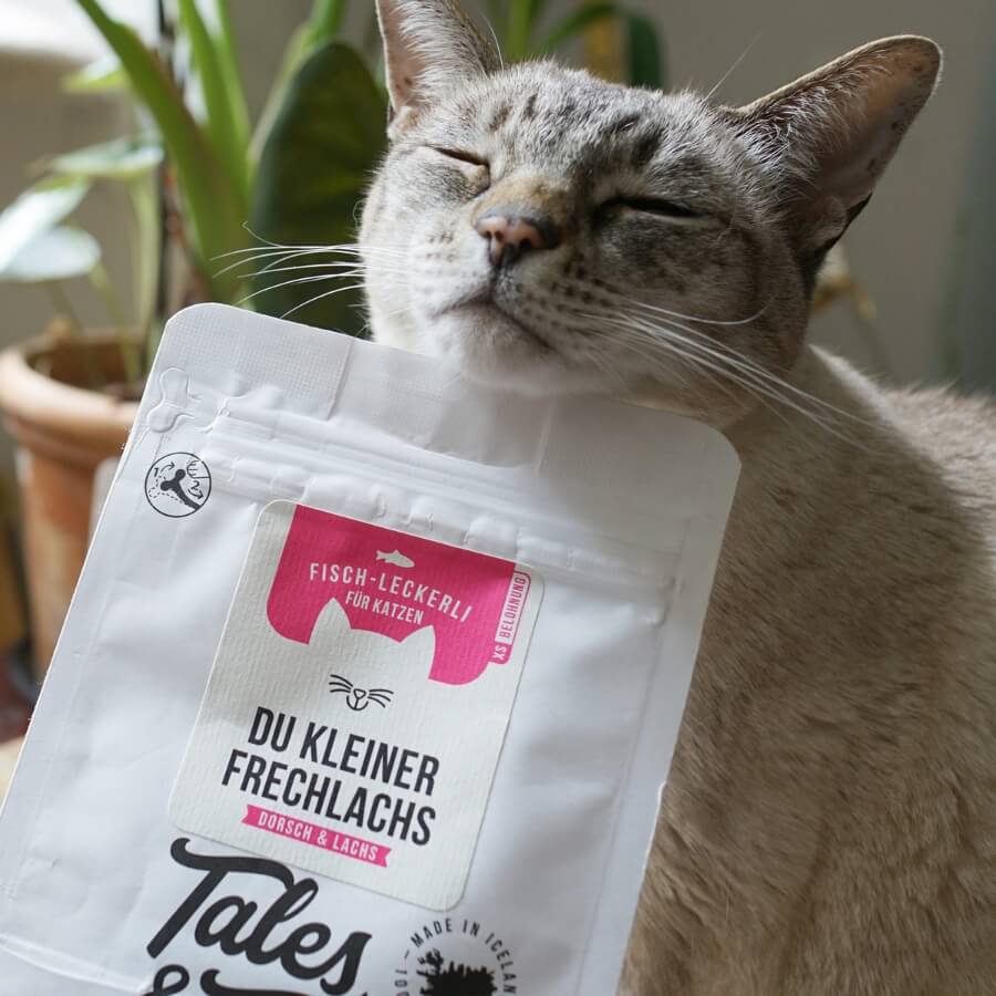 Tales & Tails, Du kleiner Frechlachs, Lachs + Dorsch (für Katzen) – Bild 3