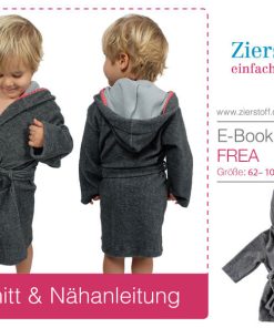 Bademantel “Frea”, Gr. 62 – 104 [Digital]
