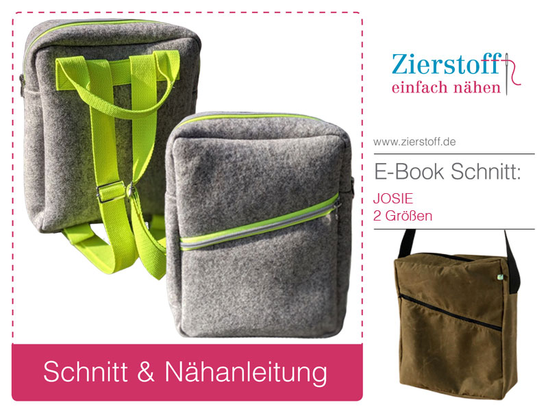 Rucksack, Shoulder Bag, Tasche “JOSIA” – Bild 2