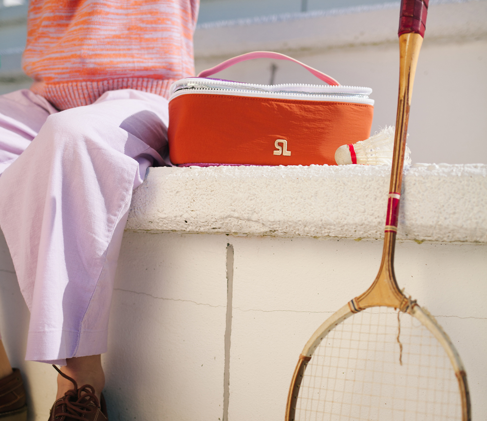 Sticky Lemon – Kühltasche, Better Together Collection, glossy magenta + gravel orange – Bild 7