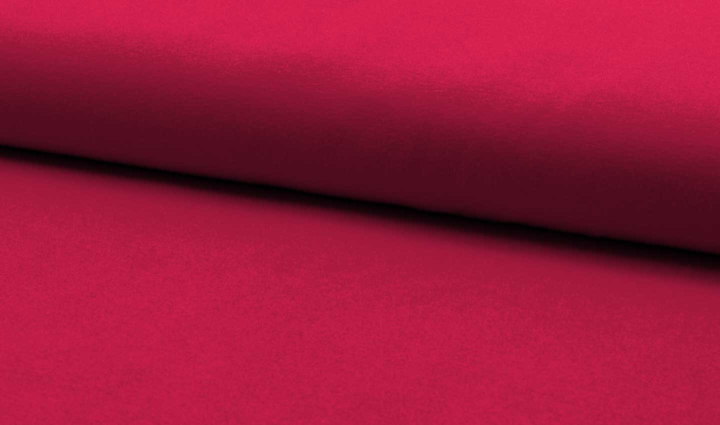 French Terry, unifarben Pink dunkel, Sweatshirtstoff brushed – Bild 3