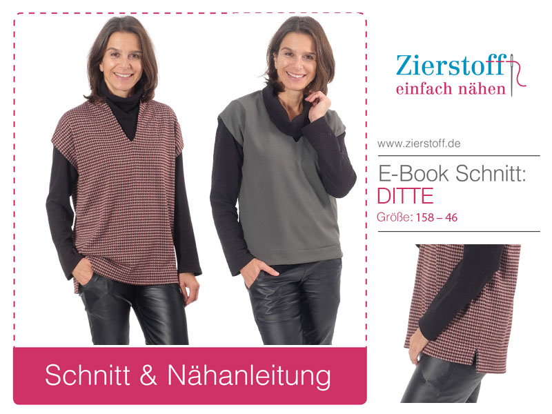 Shirt “DITTE”, Gr. 158 – Damengr. 46 – Bild 2