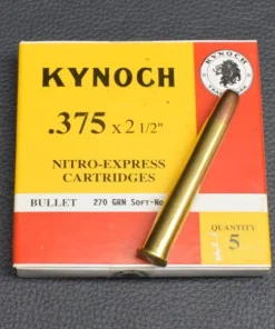 375 Nitro Express  von Kynoch 10 Patronen, 2 1/2″, TM 270gr. zum Sonderpreis