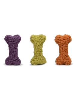 HuggleHug™ Plüsch-Knochen, 30cm (strapazierfähiges Material), ocker, avocado