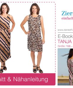 Kleid mit Tank Top Ausschnitt “Tanja”, Gr. 158 – Damengr. 46