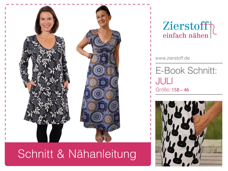 Kleid “JULI”, Gr. 158 – Damengr. 46 – Bild 2