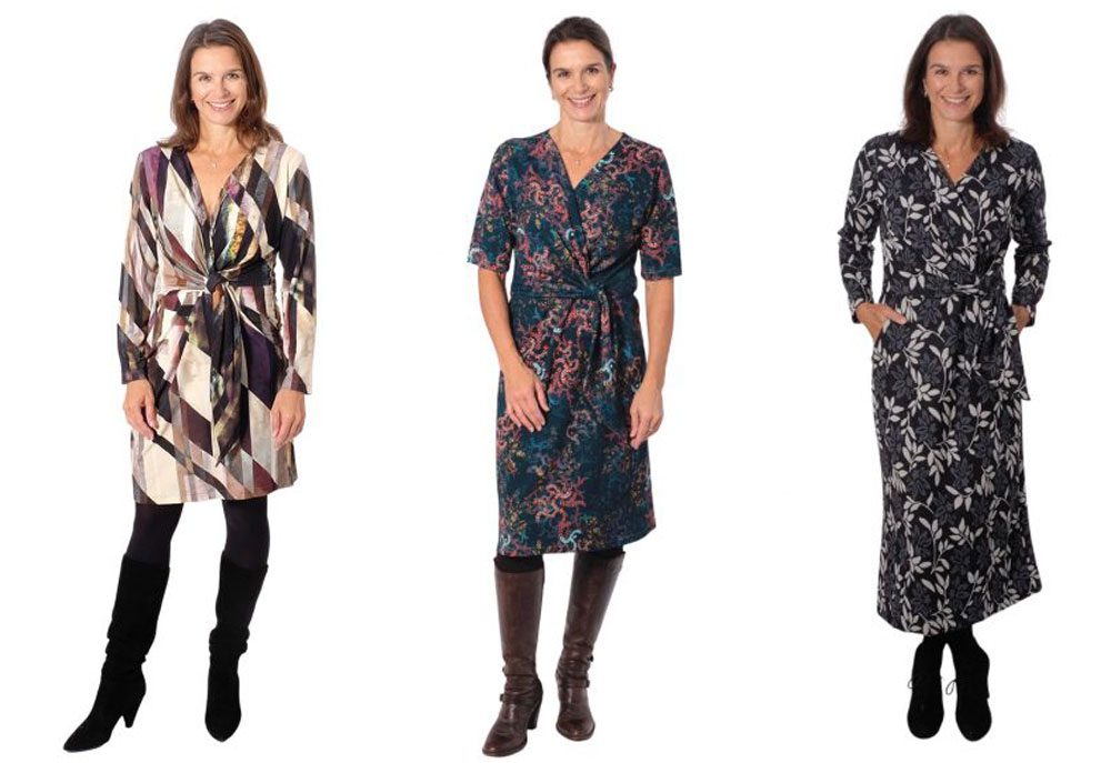 PAPIERSCHNITTMUSTER, Kleid “Adelina”, Gr. 158 – Damengr. 46