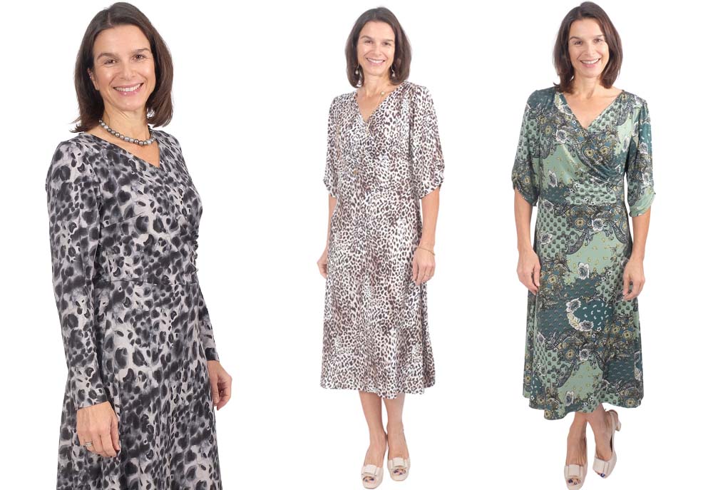 PAPIERSCHNITTMUSTER, Kleid “RESIA”, Gr. 158 – Damengr. 46 – Bild 2