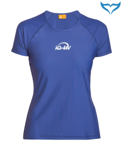 iQ UV 300 Shirt Loose Fit Damen XS S M L XL XXXL navy blau Schutz Bekleidung Spo