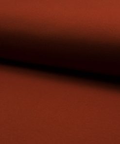 French Terry, unifarben Terra, Sweatshirtstoff – Organic Cotton