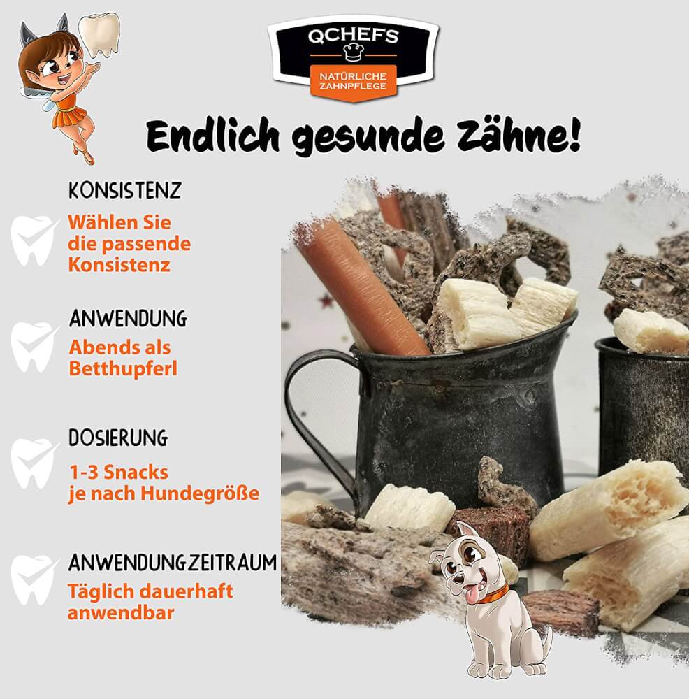 QCHEFS Sizzles, dünne Chips (stoppt Mundgeruch & Zahnstein löst sich) – Bild 7