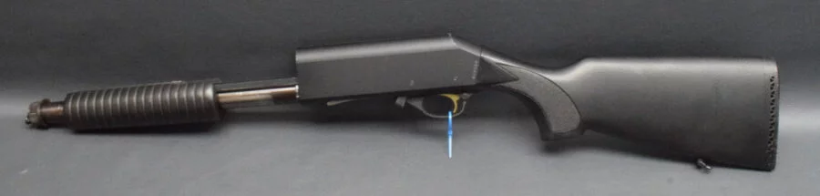 Fabarm Inperator , Kaliber. 12/76, Vorderschaftrepetierflinte, ohne Lauf, sehr gut – Bild 7