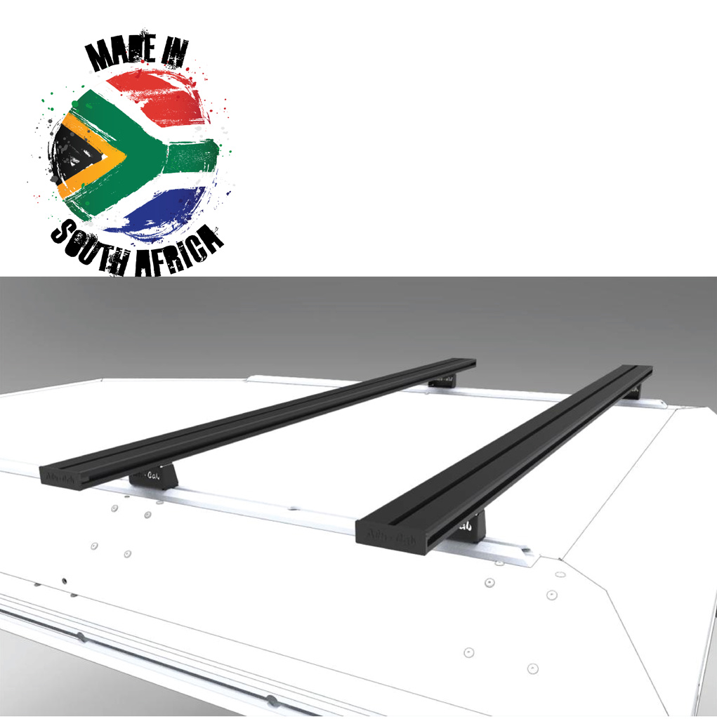 ALU-CAB QUERTRÄGER 1450MM IN SCHWARZ OHNE FÜSSE (2ER SET) – Bild 9