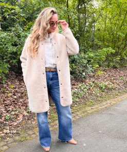 Alwero – Jacke ARANGA, Beige, Biowolle