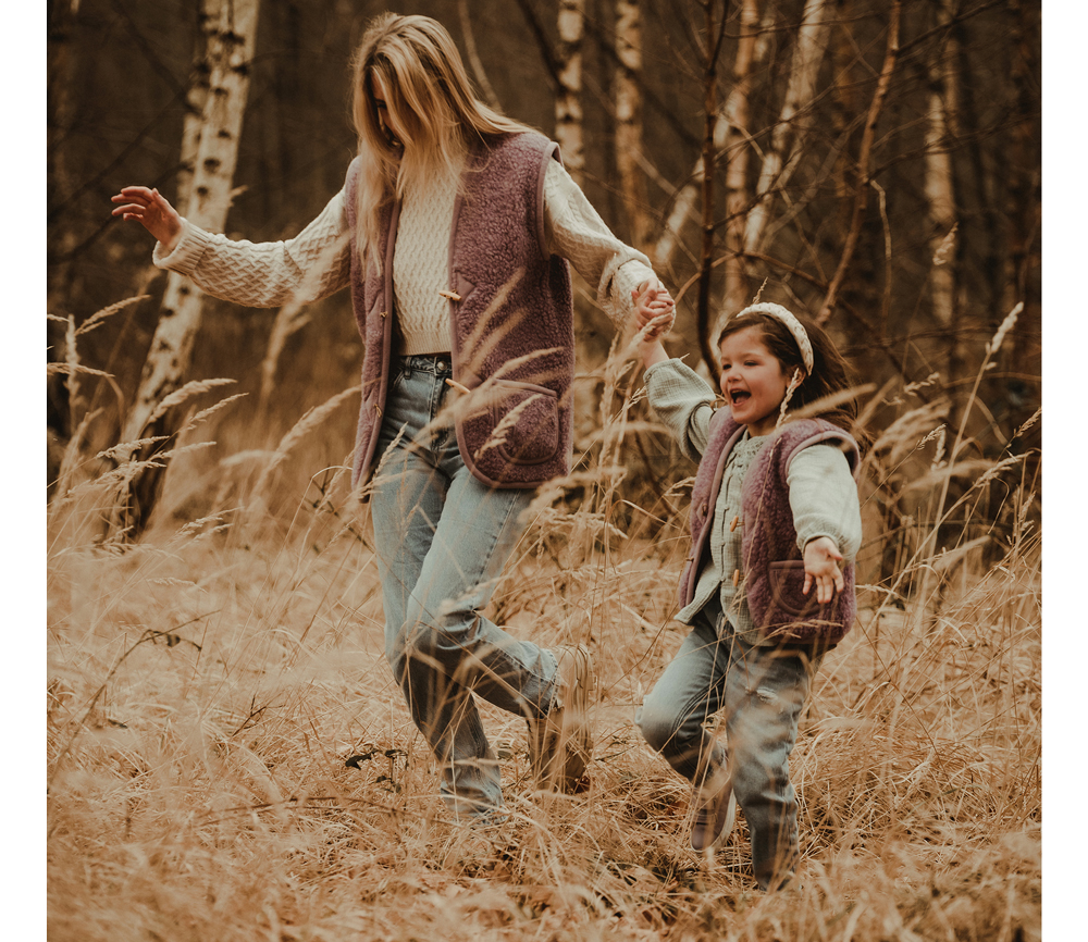 Alwero – Bodywarmer „Alpen“ Adult, Biowolle, LILLY – Bild 4