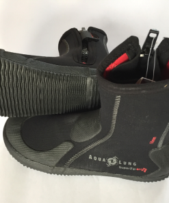 Aqualung Füsslinge Super Zip Ergo 6,5mm 36-45 Neopren Reißverschluss Schuhe Echo