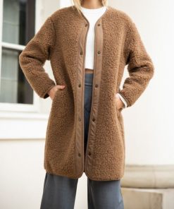 Alwero – Jacke ARANGA, Camello, Biowolle