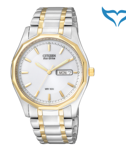 Citizen Sports BM8434-58AE Datum Eco Drive Herren Gold 10 bar Tag Datum Neu