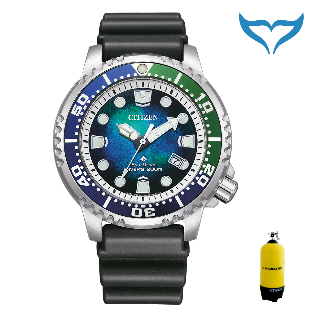 Citizen Promaster Marine BN0166-01L TaucherUhr ArmbandUhr Eco-Drive Herren 20bar