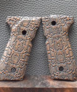 Beretta Mod.92FS, Motiv Schlangenhaut, MAK-Grips, Walnuss, Neuware zum Sonderpreis!