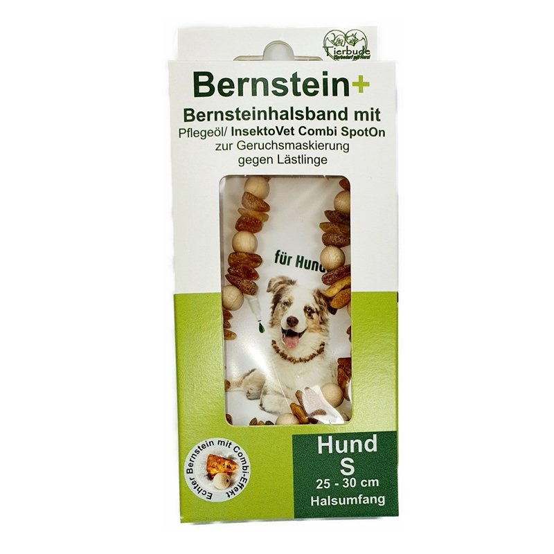 Bernsteinhalsband inkl. Pflegeöl/InsektoVet Combi SpotOn (keine Chemie) XS, S, M, L, XL XXL – Bild 6