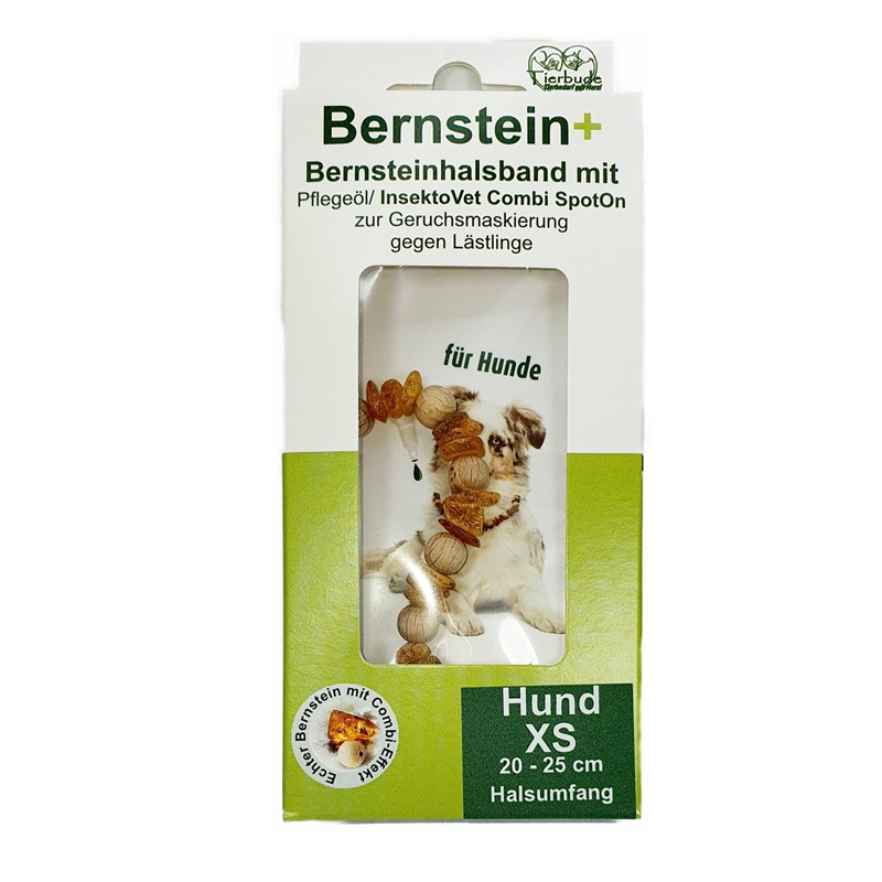 Bernsteinhalsband inkl. Pflegeöl/InsektoVet Combi SpotOn (keine Chemie) XS, S, M, L, XL XXL – Bild 7