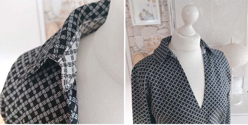 Stretch, Jacquard, Schwarz/Weiß – Bild 5