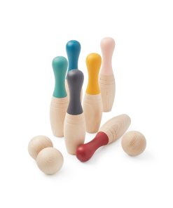 Me&Mine –  Bowling Set „Earth“, Buchenholz