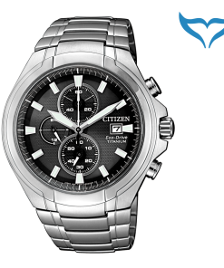 Citizen Super Titanium Chronograph Armbanduhr CA0700-86E Saphir Eco-Drive Herren