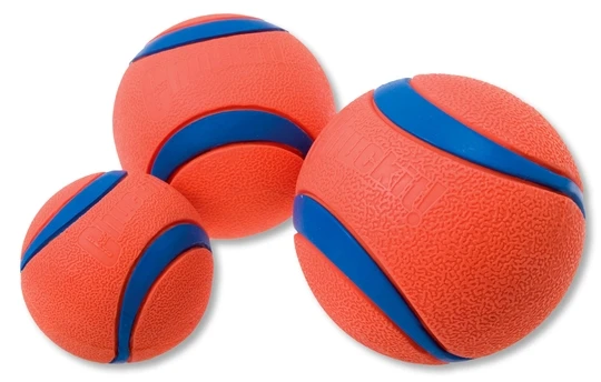 Chuckit Ultra Ball S, 5 cm, ohne Quietscher, schwimmt (2er Pack) – Bild 3