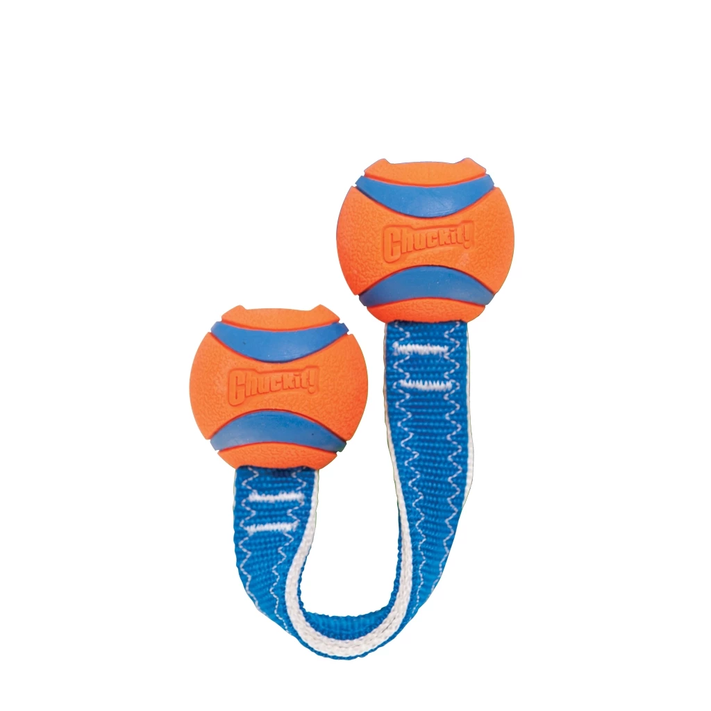 Chuckit! Ultra Duo Tug, flexible Gummiseiten, S 5cm – Bild 3