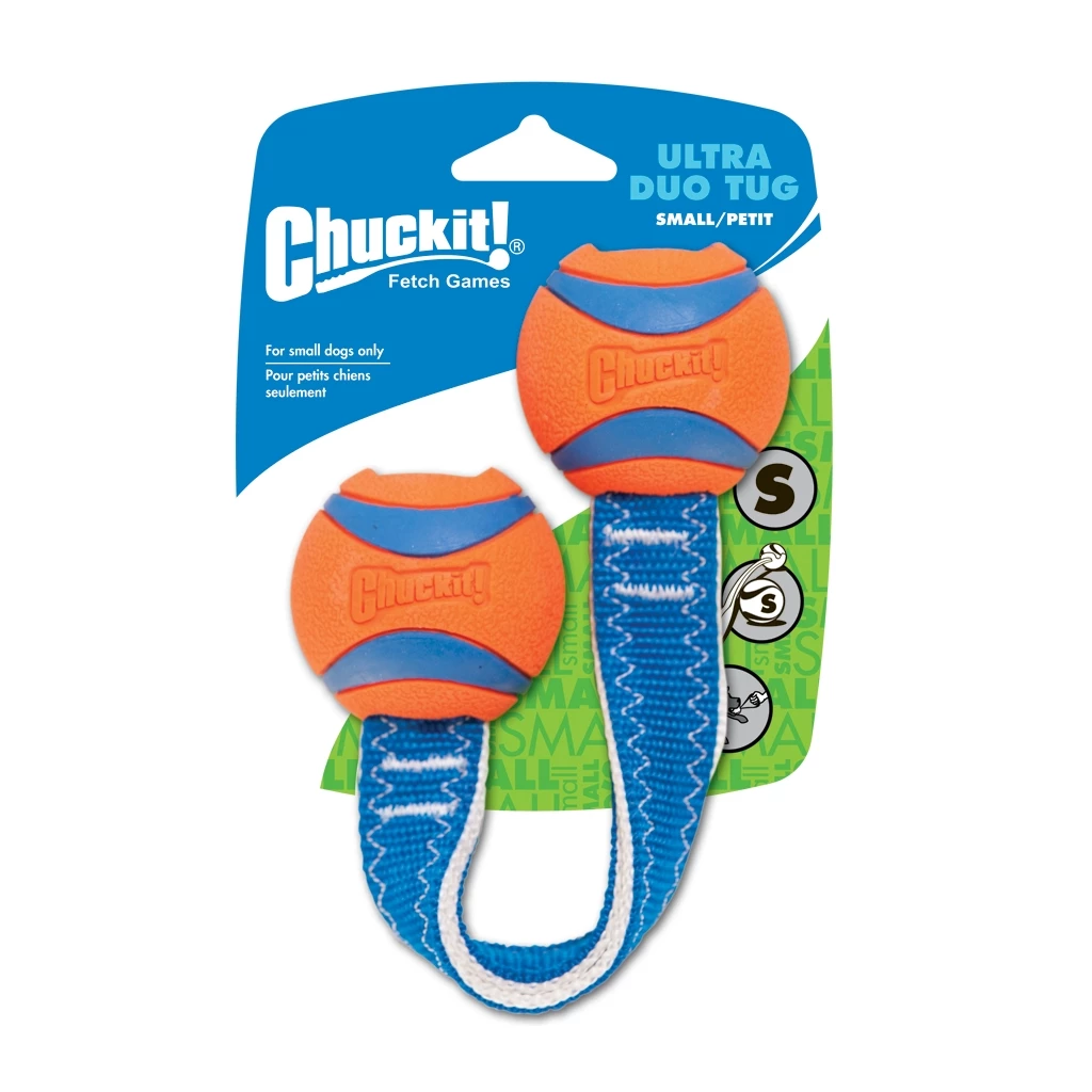 Chuckit! Ultra Duo Tug, flexible Gummiseiten, S 5cm