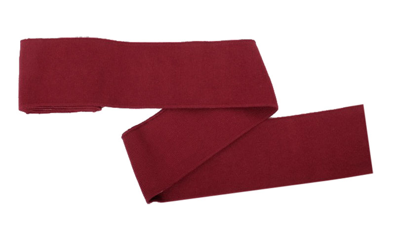 Strickbündchen, Collegebündchen in Bordeaux uni – 135 cm