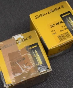 223Rem 100 Patronen, S&B FMJ, 3,6g 55gr, zum Sonderpreis