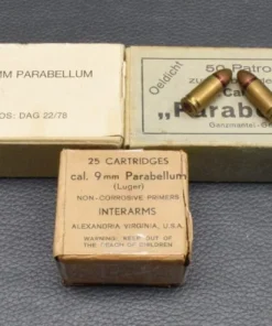 125 Patronen, Konvolut,  9mm,DAG, Lapuan, DNH