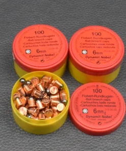 300 Patronen, RWS Flobert Rundkugeln, Kal. 6mm