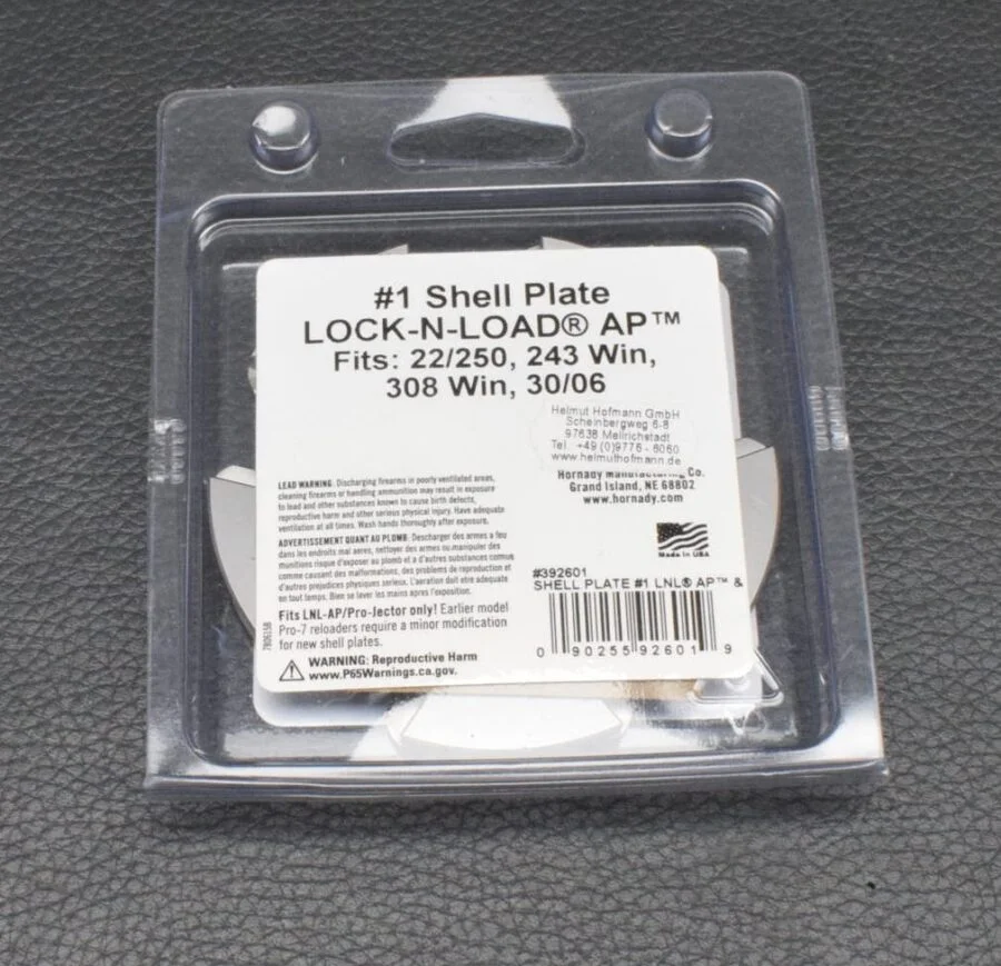 Hornady Hülsenhalterplatte #1, #392601, Neuware – Bild 3