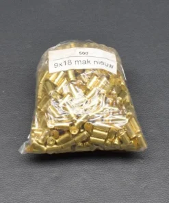 Hülsen ungezündert 9x18mm Makarov