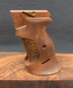 Sig 210 Targetgriff, Ausführung 15, glatt+Muster,braun, Nußbaum